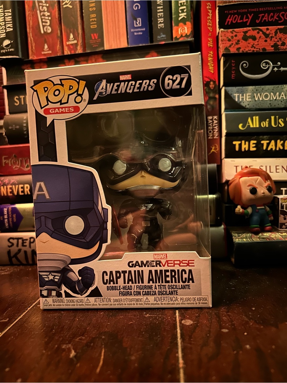 Funko Marvel Gamerverse Captain America #627 - Blue and Black